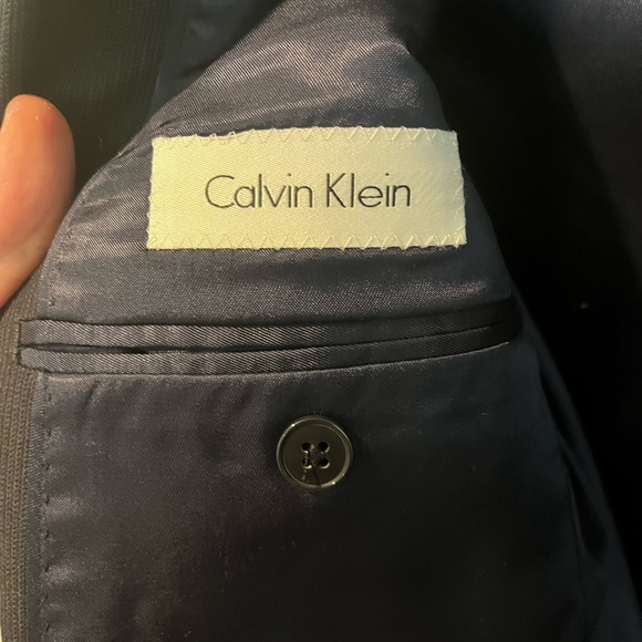 Calvin Klein Blue Sportcoat - Picture 4 of 5